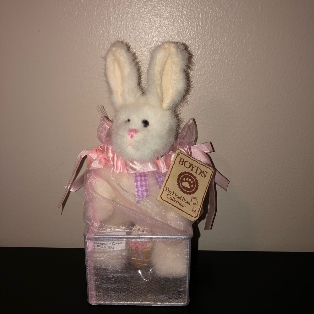 ❌SOLD❌Boyd’s Bear”Lil Hop”Bunny fromHB’s Heirloom Series NWT/Ornament no box - Picture 3 of 12